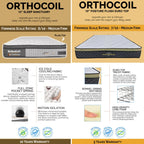 Novah Divan Bed Frame with Foam Padded Headboard PetFriendly - w/ Mattress All Sizes