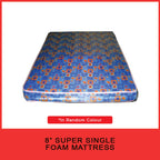 4"/6"/8" Comfort Foam Mattress High Density Foam Premium Quilt - All Sizes Available
