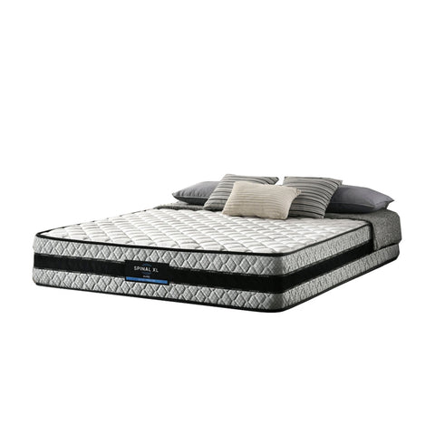 Image of Honey Spinal XL 12" Anti-Static Posture Support Spring Mattress - All Sizes Available
