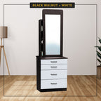 Velin CARB-P2 Certified Board Dressing Table / Gliding Drawer Dresser in 6 Colours