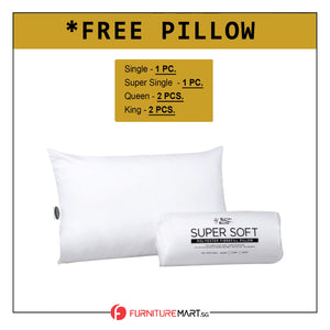 King Koil Serenity 11" Mattress Extended Life Collection - w/ Pillow - All Sizes