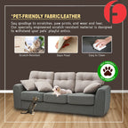 Shante 1/2/3 Seater Sofa with Pet-Friendly Option - 48 Colours Available