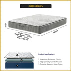 Honey Posture Unique 10“ Thickness High-Density Foam Mattress - All Sizes Available