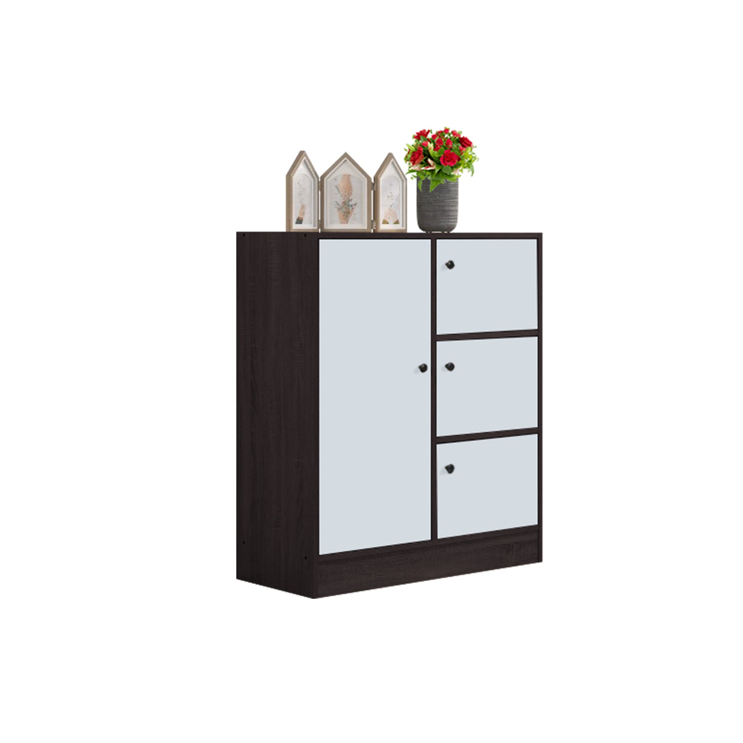 Maisie 2-Door Wardrobe Multi-Purpose Cabinets in 6 Colours