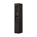 Athena 1 Bookshelf With Glass Doors in 3 Colours