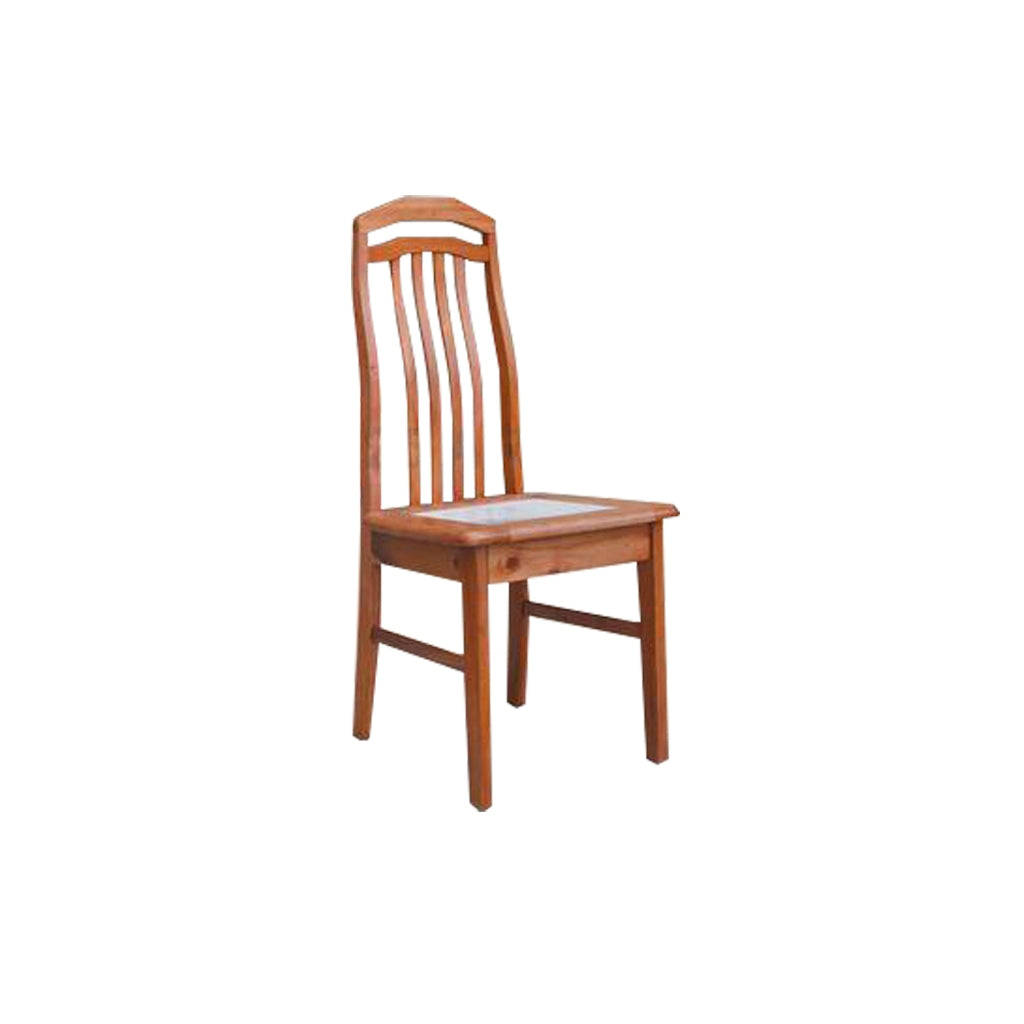 Aisha Dining Chair Collection Solid Wood with Marble or Cushioned Seat in Walnut/Cherry