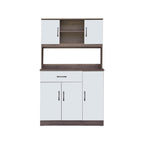 Ponio Series A Kitchen Cabinet with Drawers and Top Cabinet in 4 Colours