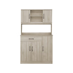 Ponio Series A Kitchen Cabinet with Drawers and Top Cabinet in 4 Colours
