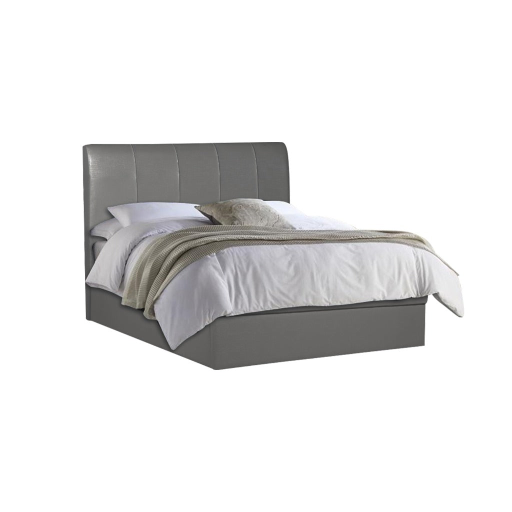 Sifra Storage Bed Frame Linen Fabric/Faux Leather in 4 Model Designs