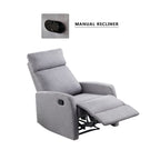 Amari 1-Seater Sofa Recliner Armchair Manual/Electric Reclining PetFriendly ScratchResist
