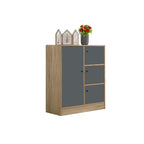 Maisie 2-Door Wardrobe Multi-Purpose Cabinets in 6 Colours