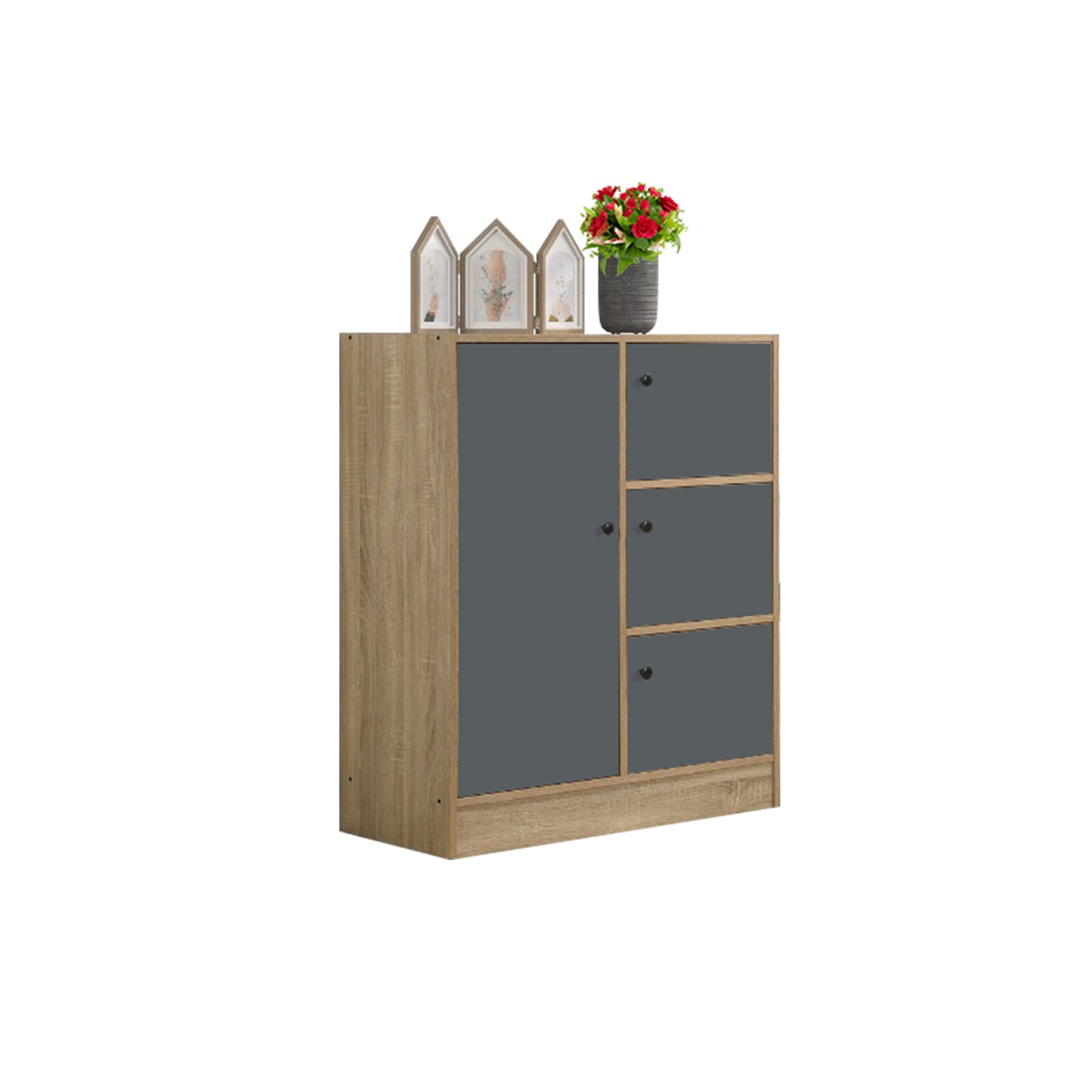 Maisie 2-Door Wardrobe Multi-Purpose Cabinets in 6 Colours