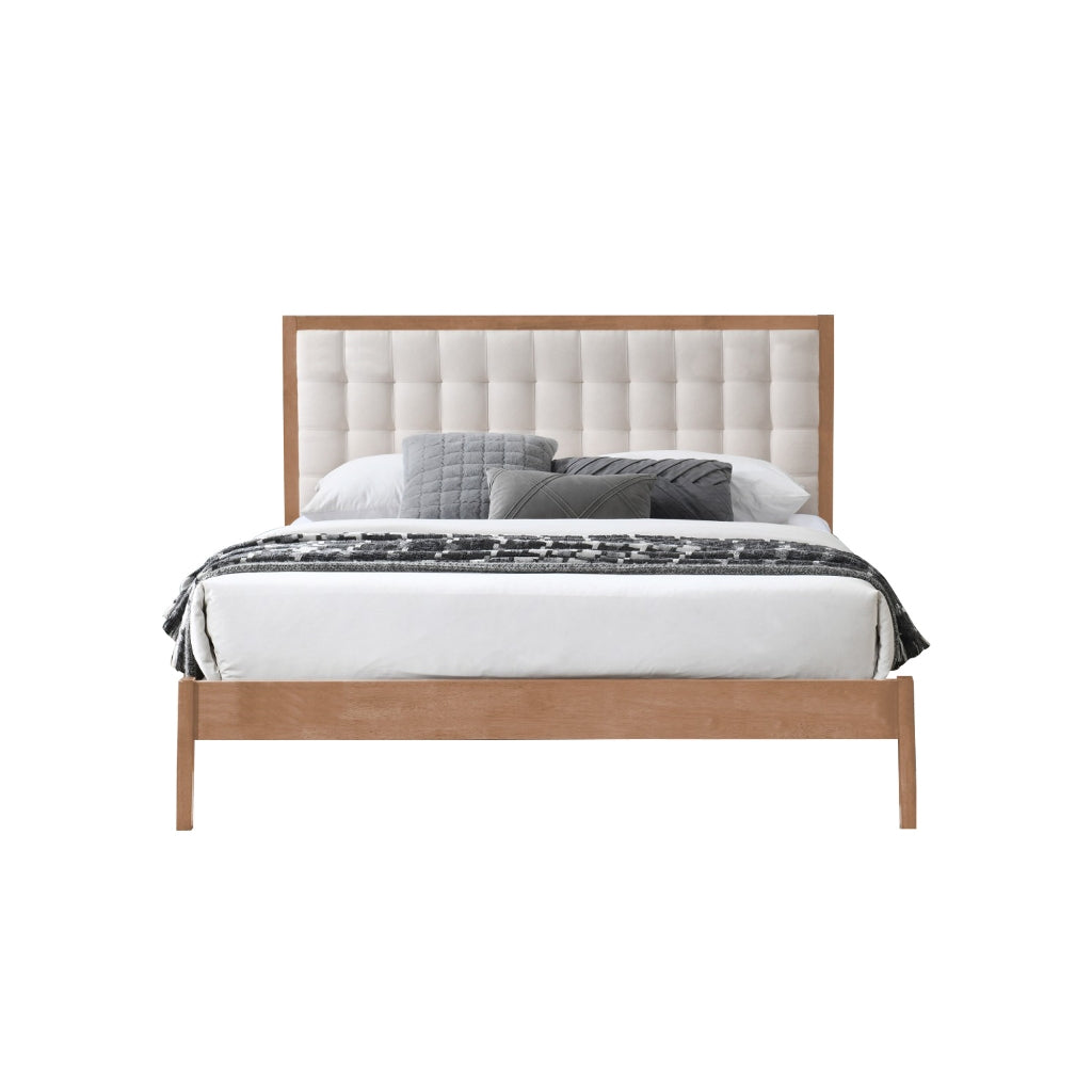 Hester Series Queen/King Wooden Bed Frame Japanese Style Nordic Design in 3 Models