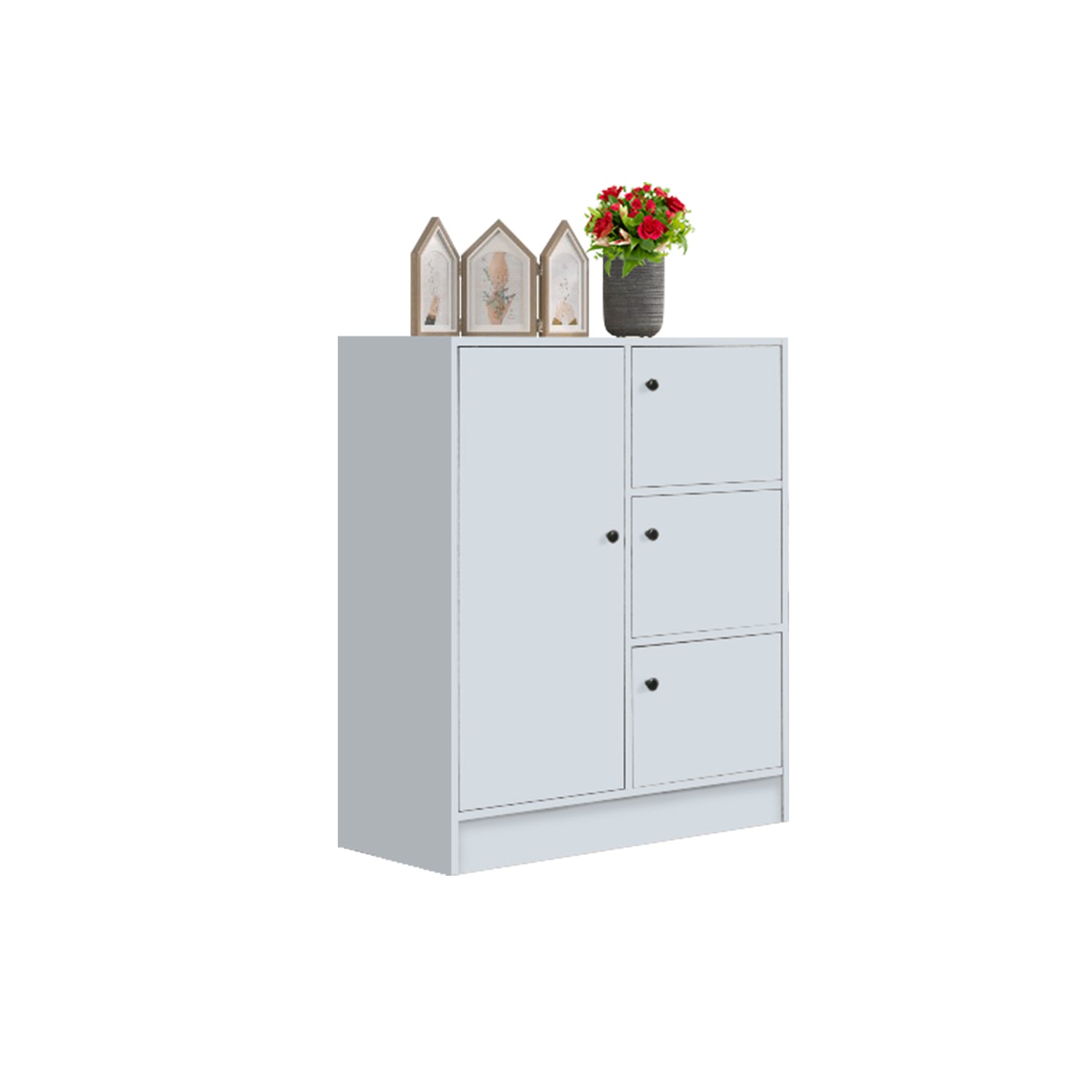 Maisie 2-Door Wardrobe Multi-Purpose Cabinets in 6 Colours