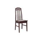 Aisha Dining Chair Collection Solid Wood with Marble or Cushioned Seat in Walnut/Cherry