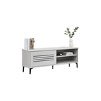 Quill A TV Console Cabinet with Metal Legs