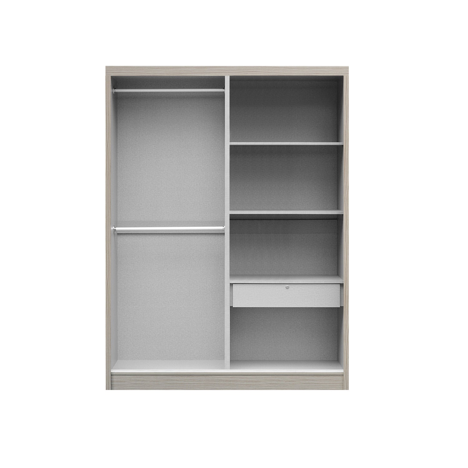 Kenzo Series 25 Sliding Glass And Mirror Door Wardrobe