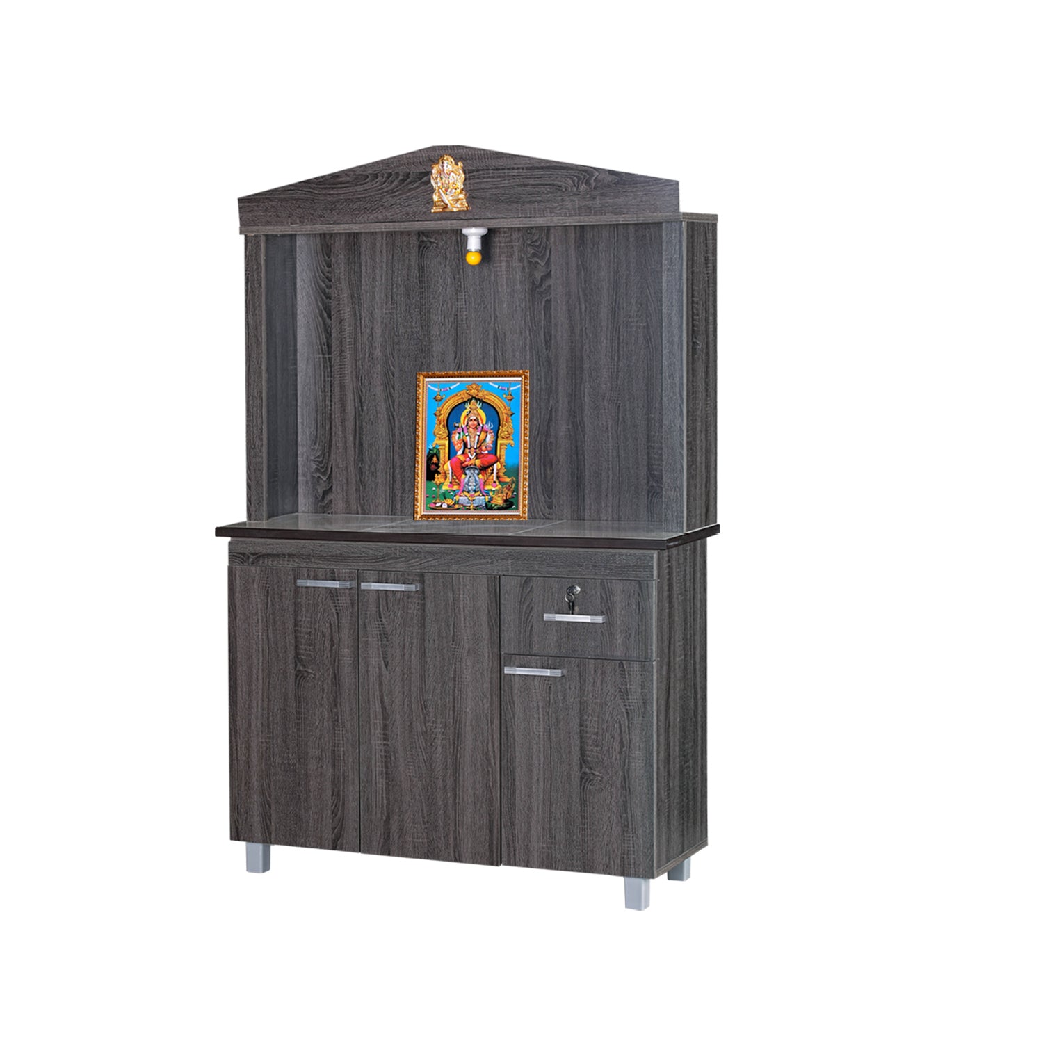 Hindu Altar Table Cabinet Offering Altar Shrine - Model A10