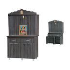 Hindu Altar Table Cabinet Offering Altar Shrine - Model A11