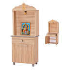 Hindu Altar Table Cabinet Offering Altar Shrine - Model A14