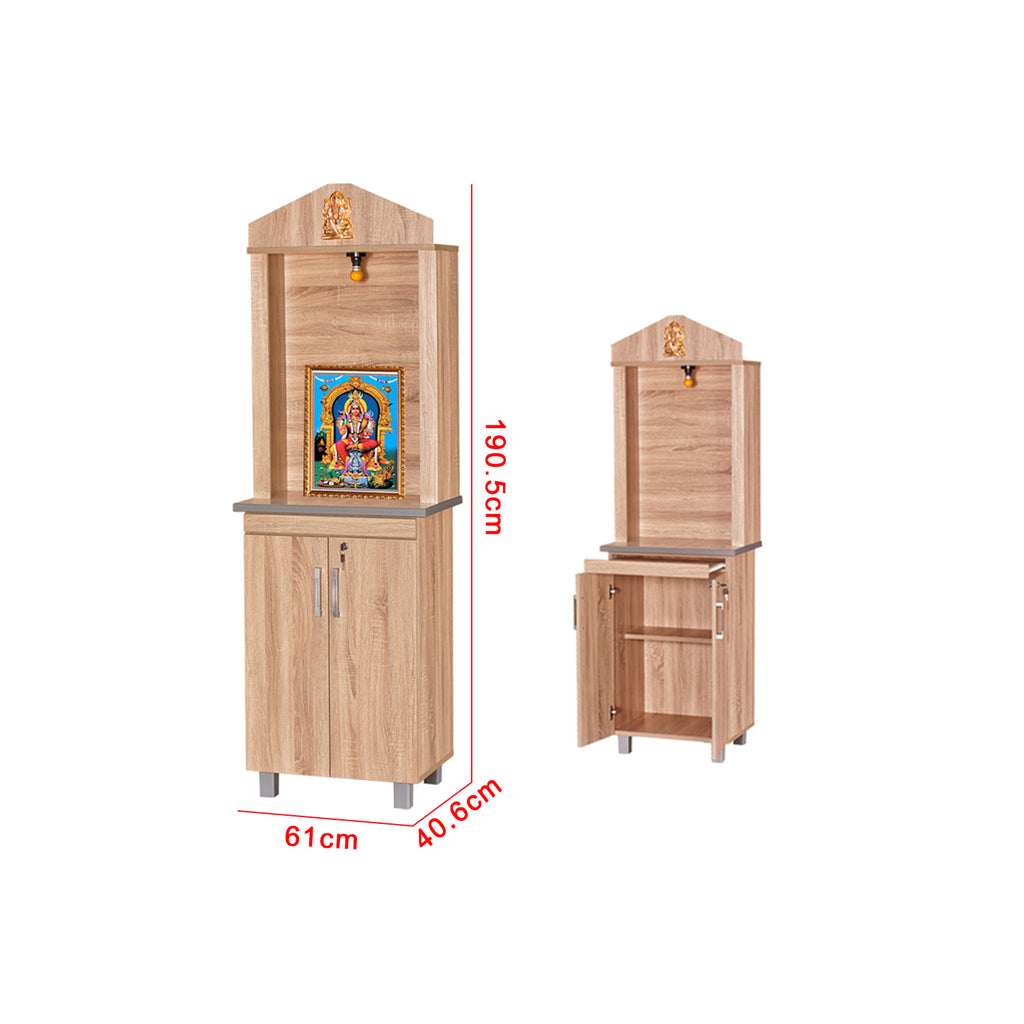 Hindu Altar Table Cabinet Offering Altar Shrine - Model A15