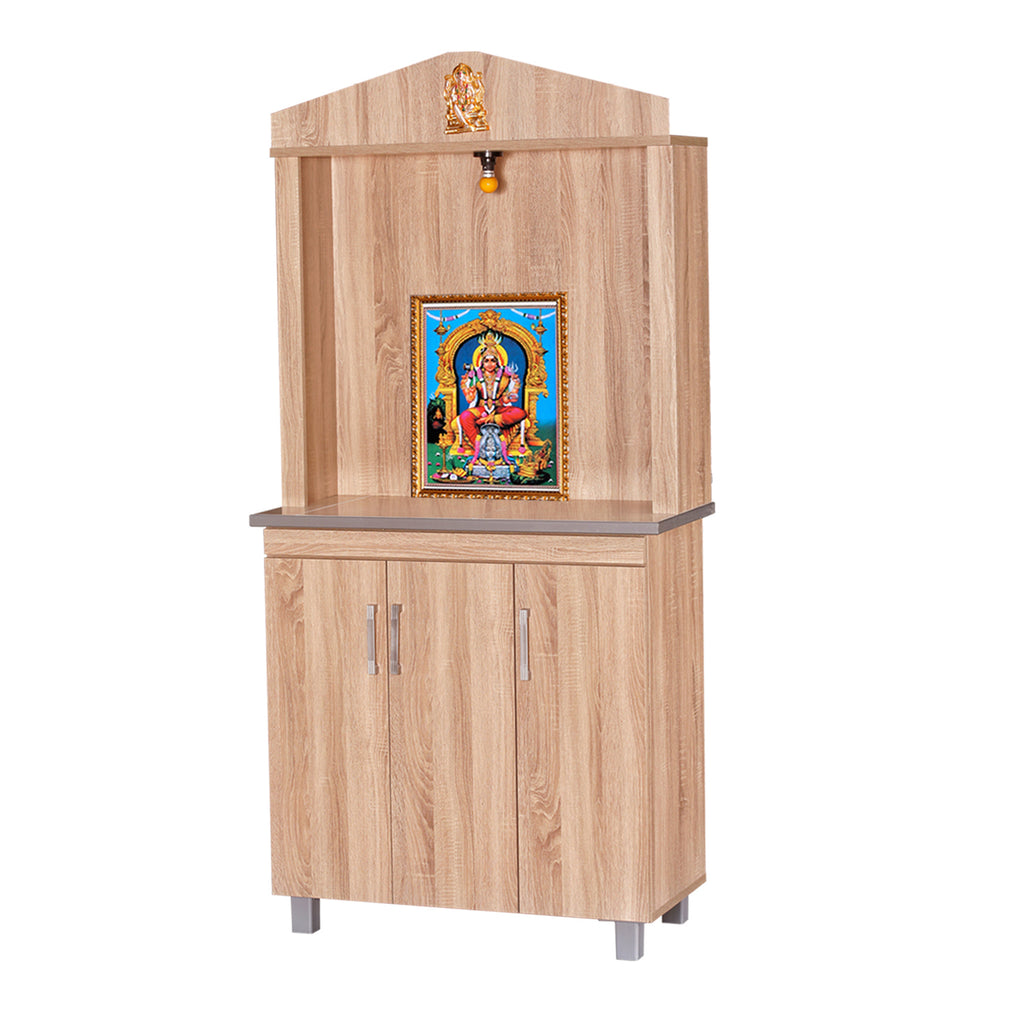 Hindu Altar Table Cabinet Offering Altar Shrine - Model A16