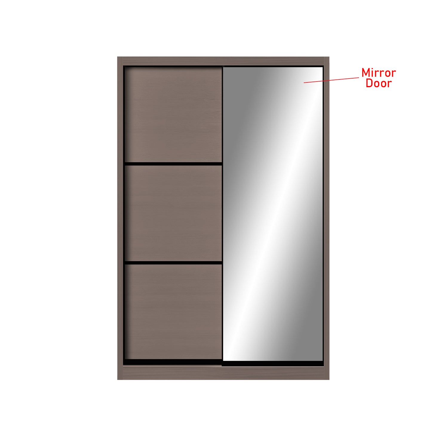 Vitta Series 25 4ft. Sliding Wardrobe