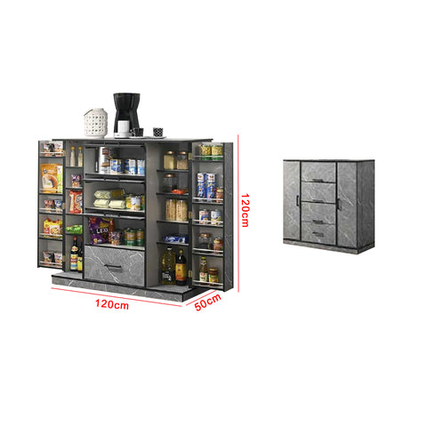 Image of Bally Model A18 Kitchen Cabinet Multiple Compartment. Fully Assembled.