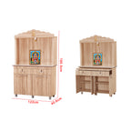 Hindu Altar Table Cabinet Offering Altar Shrine - Model A18