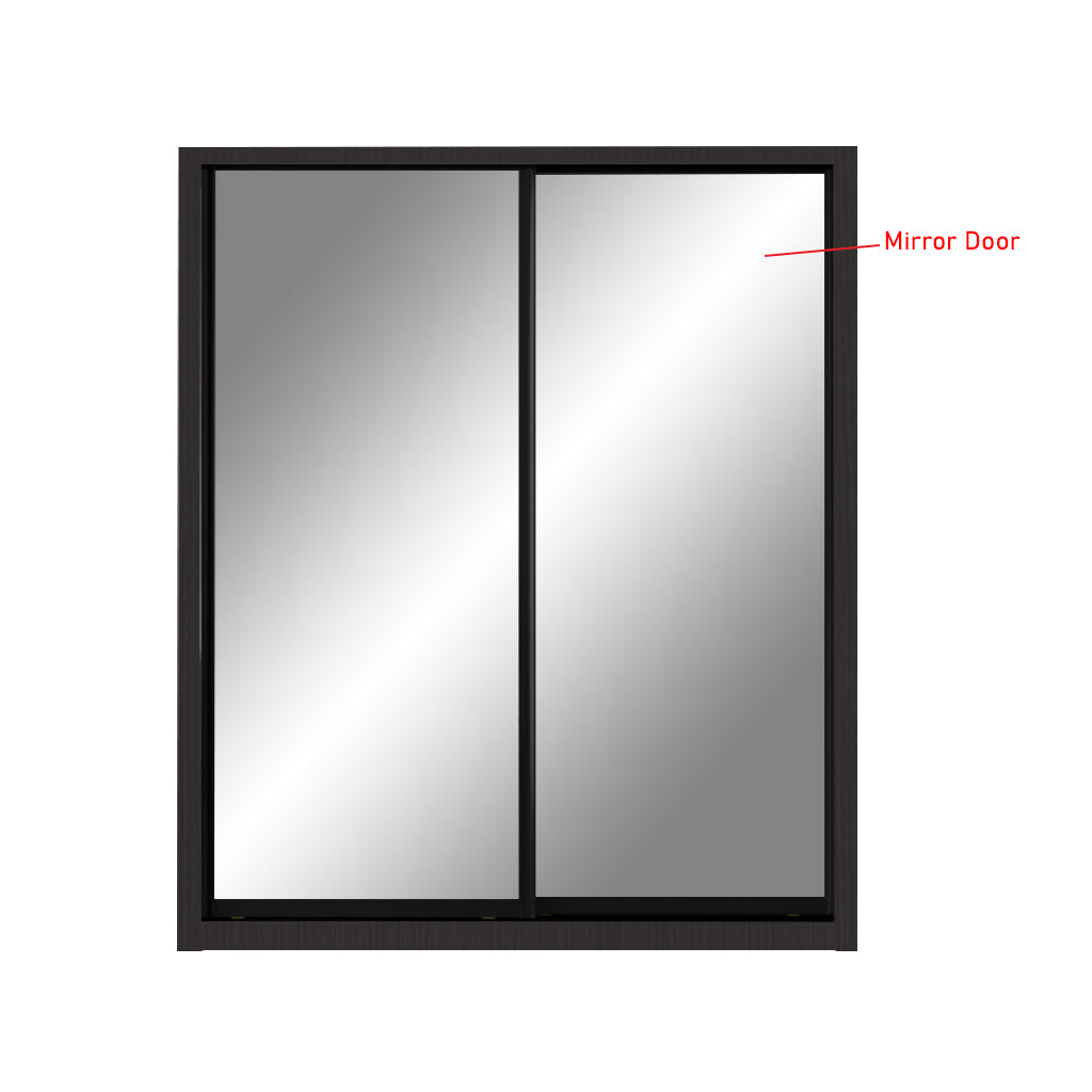 Kenzo Series 33 Sliding Glass And Mirror Door Wardrobe