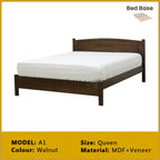 Britton Wooden Bedframe Collection Solid Wood - Queen Size with Mattress Option
