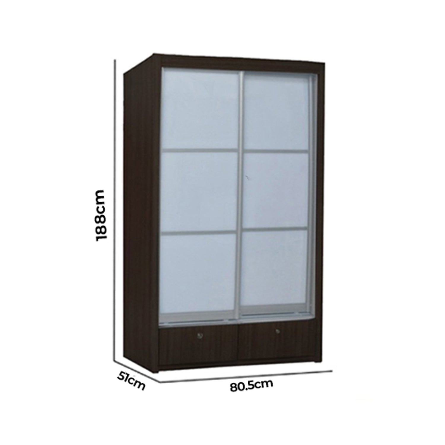 Jazzy Series 1 Sliding Door Wardrobe