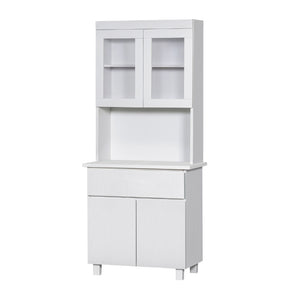 Kara Series Tall Kitchen Cabinet with Drawers in 31 Designs