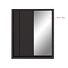 Kenzo Series 35 Sliding Glass And Mirror Door Wardrobe