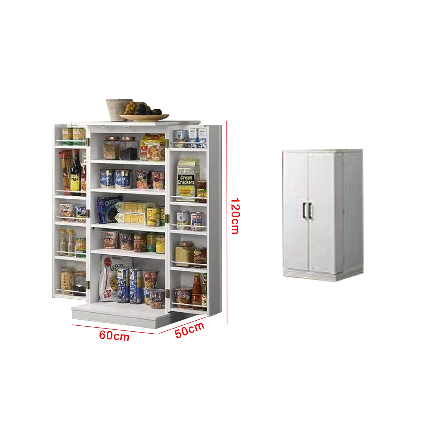 Bally Model A22 Kitchen Cabinet Multiple Compartment. Fully Assembled.