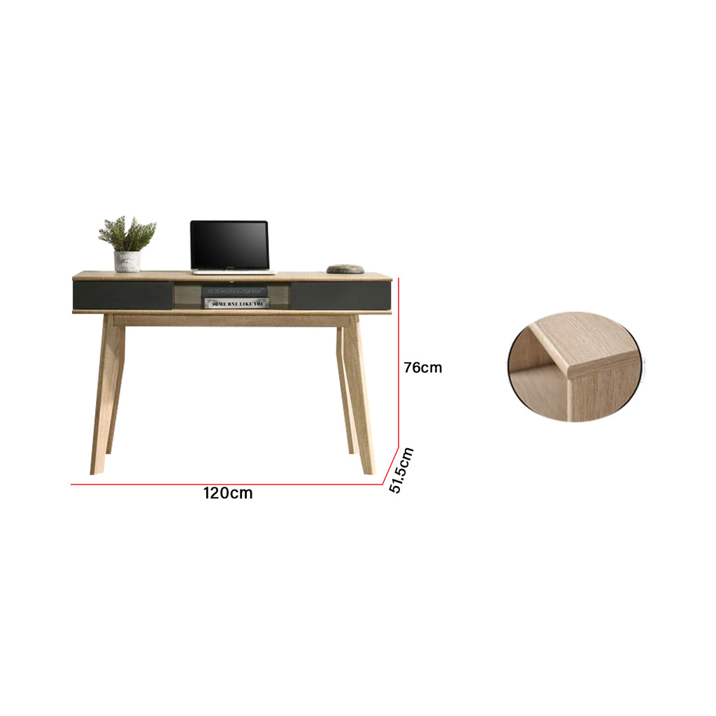 Ayer Series 1 Study Table In Natural