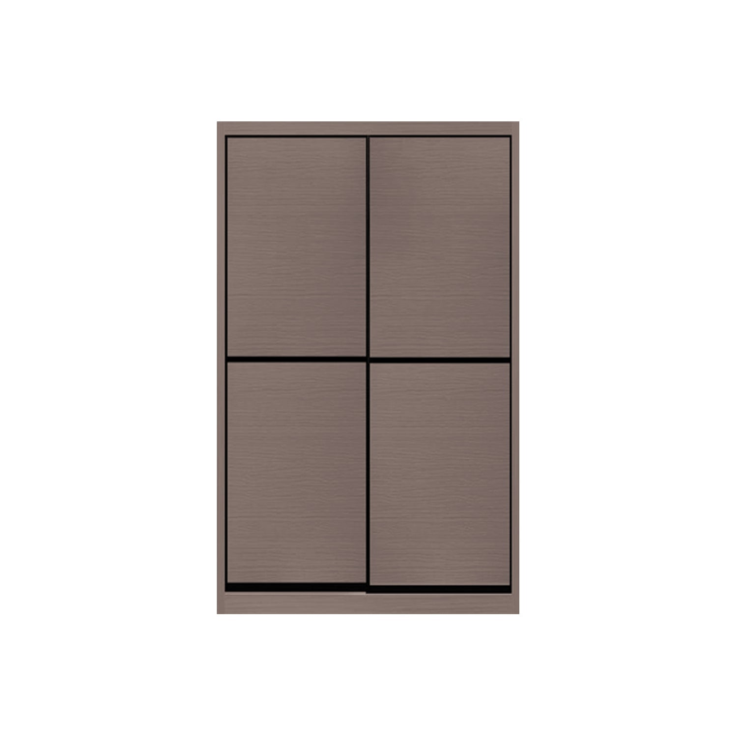 Frankfurt Series 4FT 2-Door Sliding Door Wardrobe in 50 Models Available