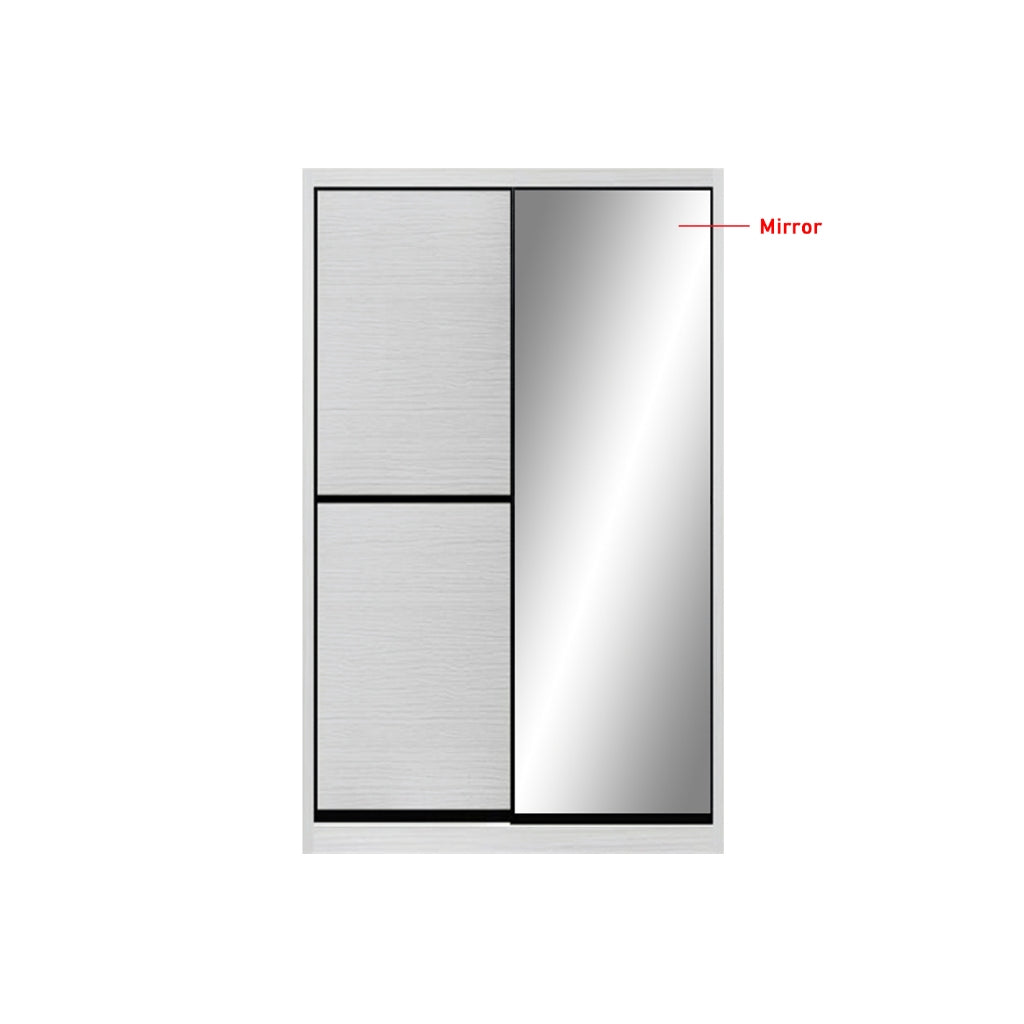 Frankfurt Series 4FT 2-Door Sliding Door Wardrobe in 50 Models Available