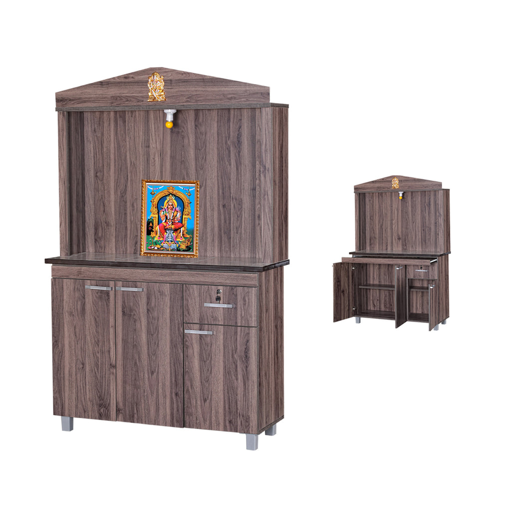 Hindu Altar Table Cabinet Offering Altar Shrine - Model A5