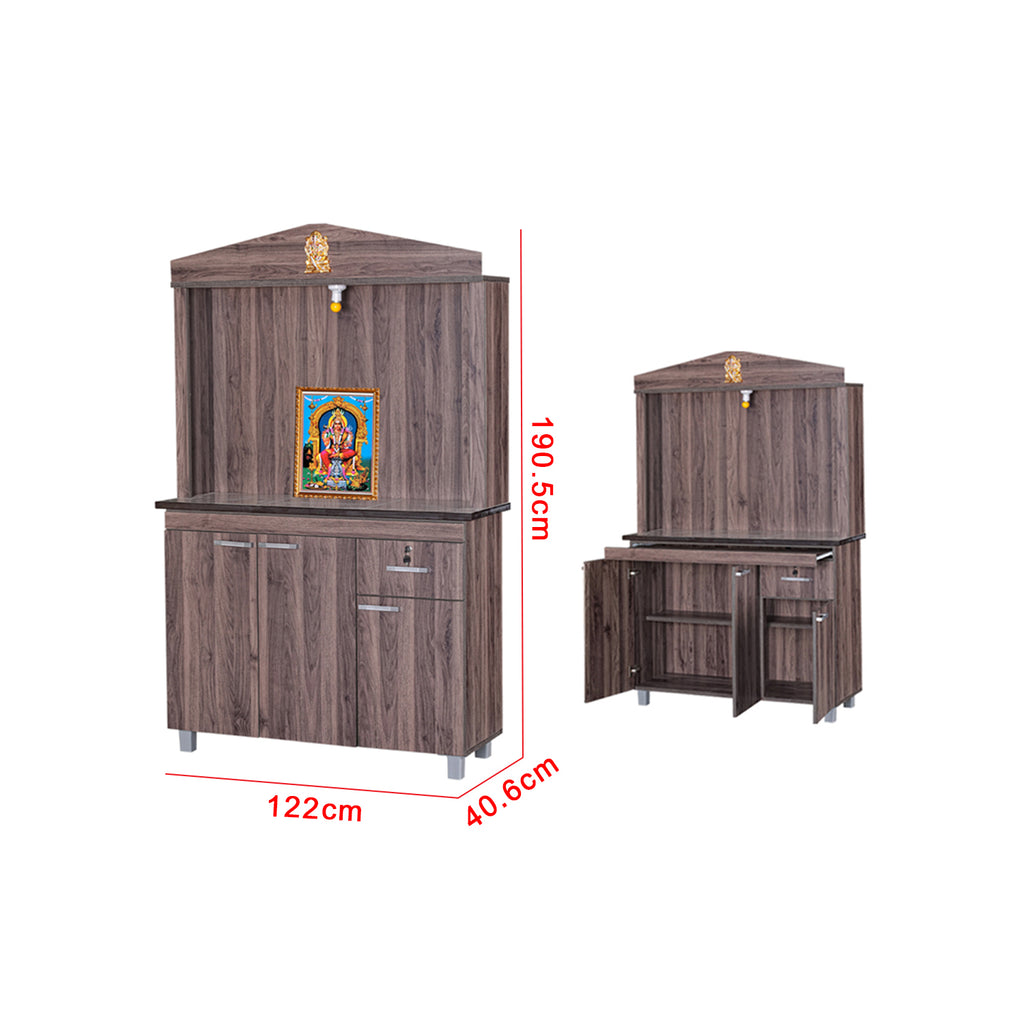 Hindu Altar Table Cabinet Offering Altar Shrine - Model A5