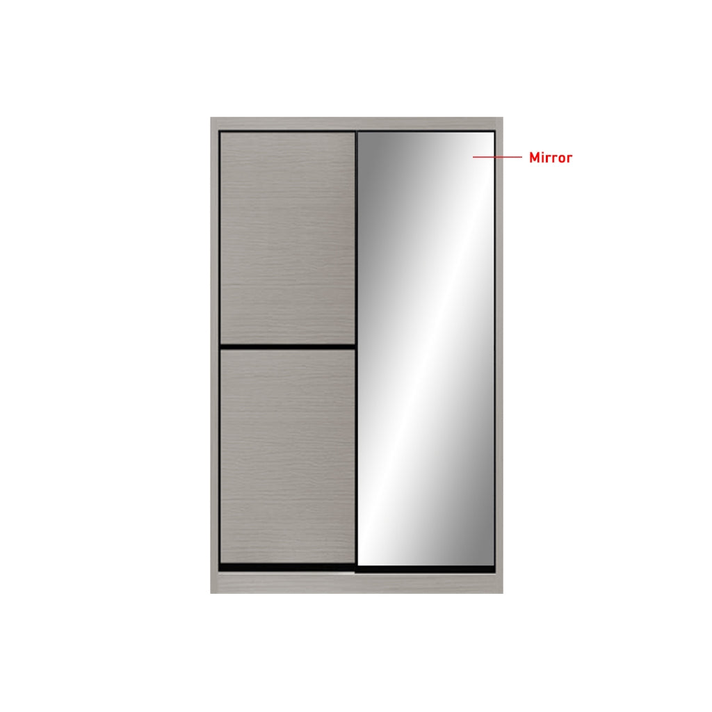 Frankfurt Series 4FT 2-Door Sliding Door Wardrobe in 50 Models Available