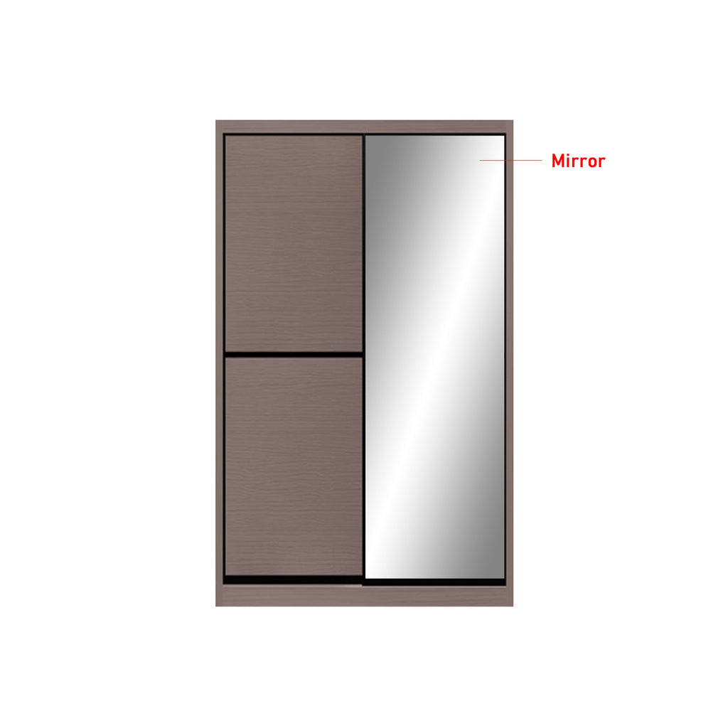 Frankfurt Series 4FT 2-Door Sliding Door Wardrobe in 50 Models Available