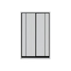 Frankfurt Series 4FT 2-Door Sliding Door Wardrobe in 50 Models Available