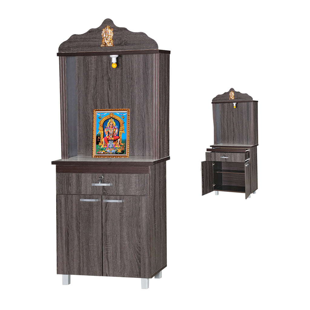 Hindu Altar Table Cabinet Offering Altar Shrine - Model A8