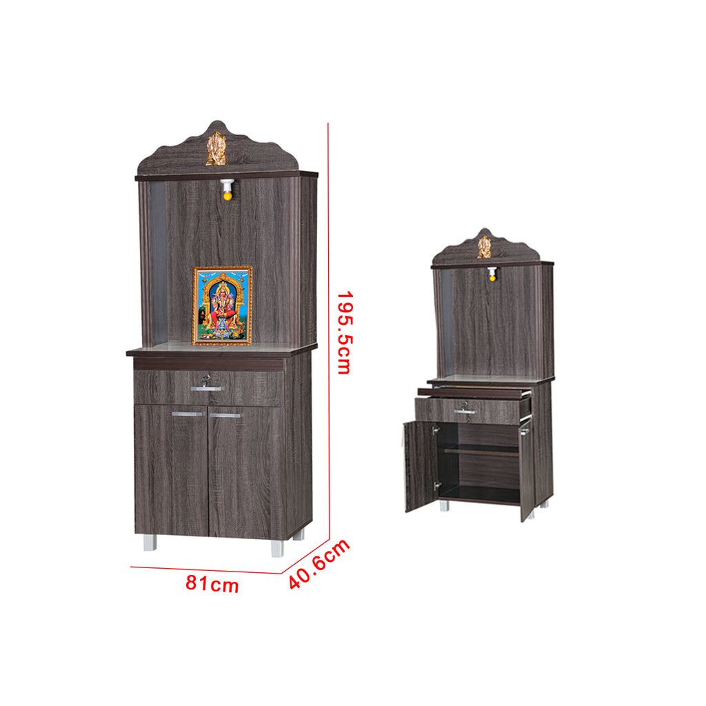 Hindu Altar Table Cabinet Offering Altar Shrine - Model A8