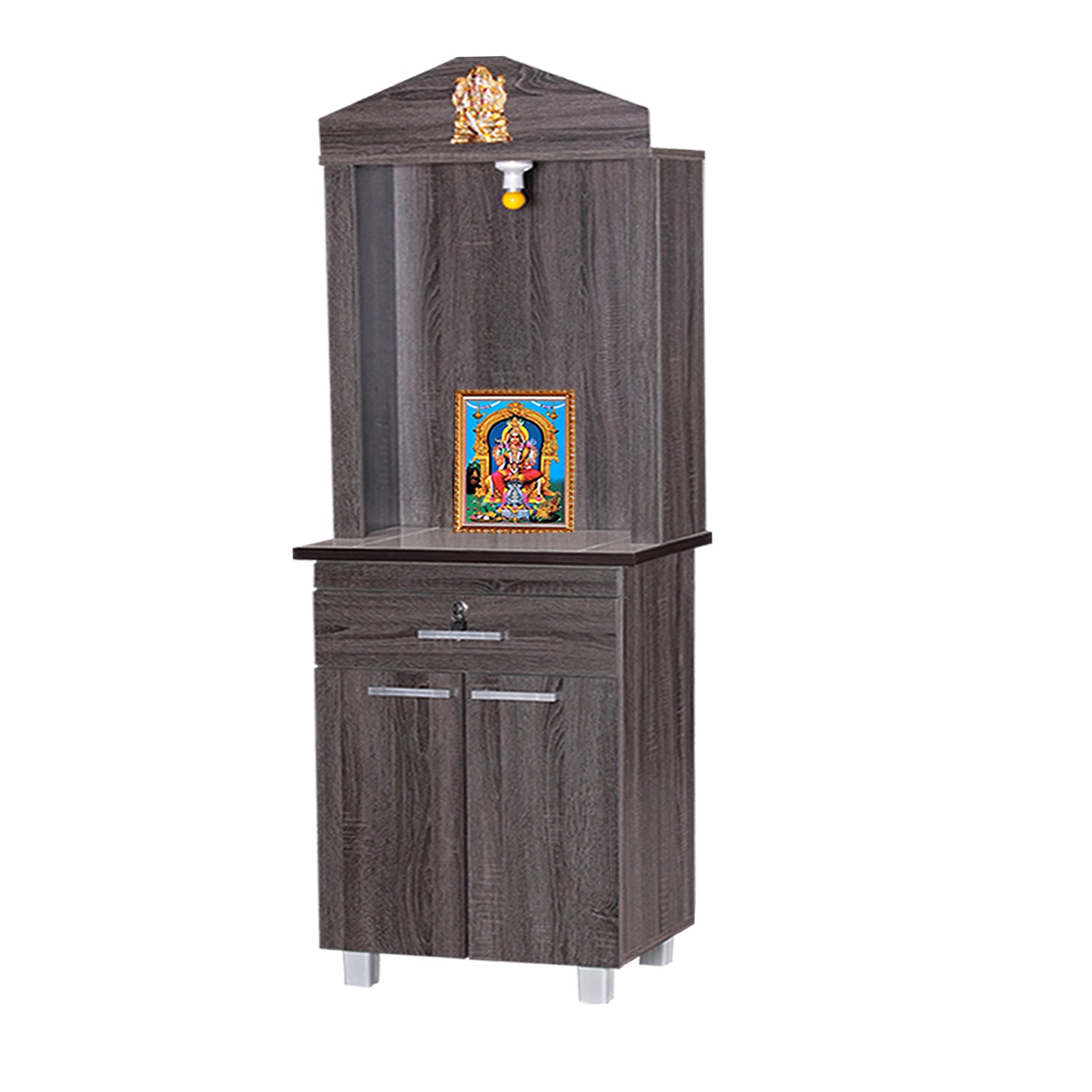 Hindu Altar Table Cabinet Offering Altar Shrine - Model A9