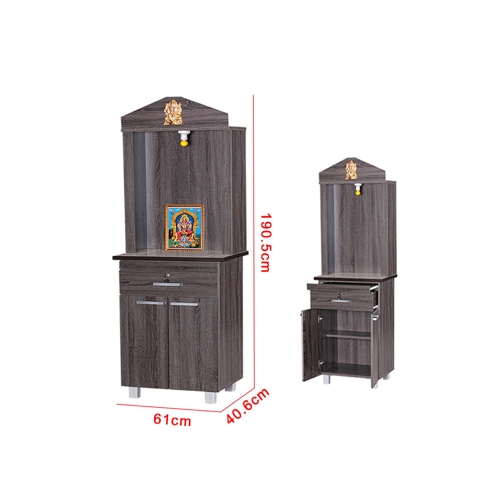 Hindu Altar Table Cabinet Offering Altar Shrine - Model A9