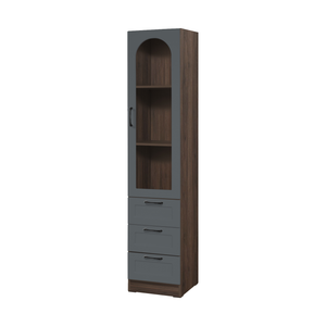 Judy Series Open Shelves Display Cabinet Bookshelf Storage in 3 Colours