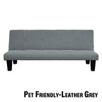 Kerry Fabric and Faux Leather Sofa Bed 3 Models Available