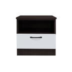 Bary Premium Bedside Table 1-Drawer Full Laminated Back Panel in 6 Colours